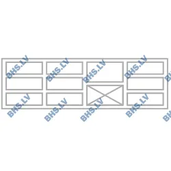 Salātu galds P323 1720mm
