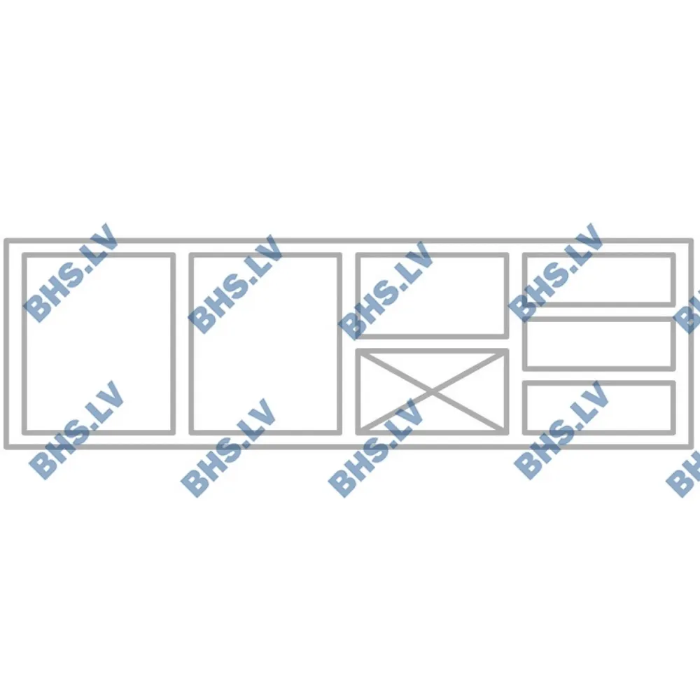 Šaldymo salotų stalas P342 1720mm