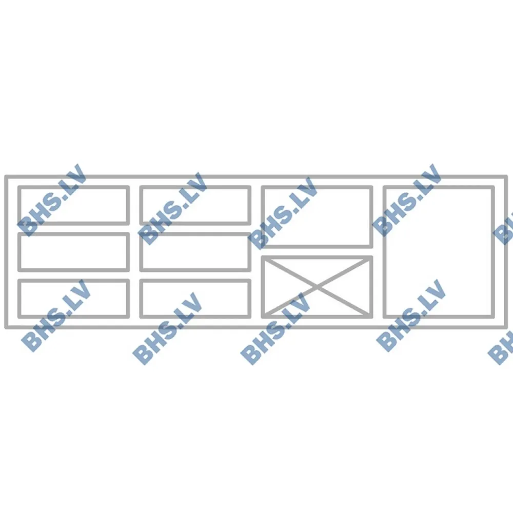 Salātu galds P345 - Profesionāls risinājums