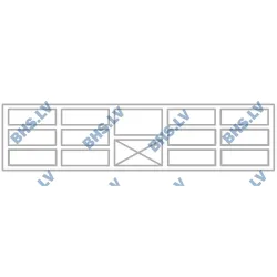 Salātu galds P424 2130mm