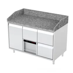 Graniidist tööpinnaga külmutuslaud P230 1300 mm