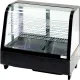 Vitriin 100 l LED-valgustiga, must (852104)