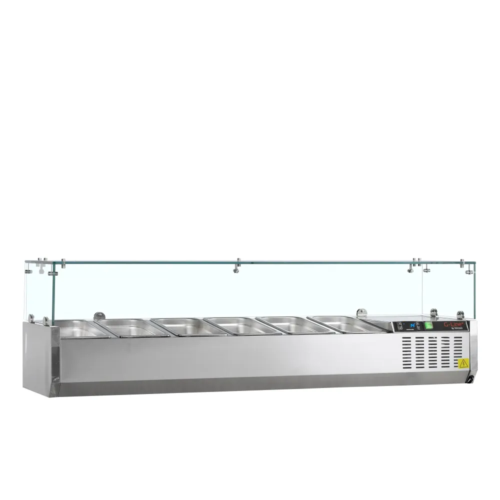 Vitrine réfrigérée 6 GN1/4