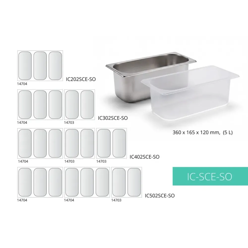 Jäätisekülmik 230 l (IC302SCE-SO)