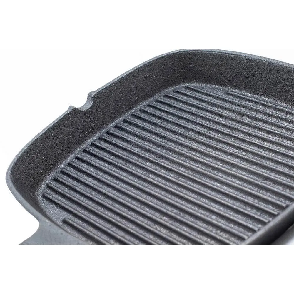 Grillpann, malmist, 240 × 240 mm (049003)