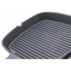 Cast-iron grill pan 240 × 240 mm