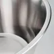 Kauss, roostevaba teras, satiinviimistlus, Ø 350 mm, 11,5 l (081351)