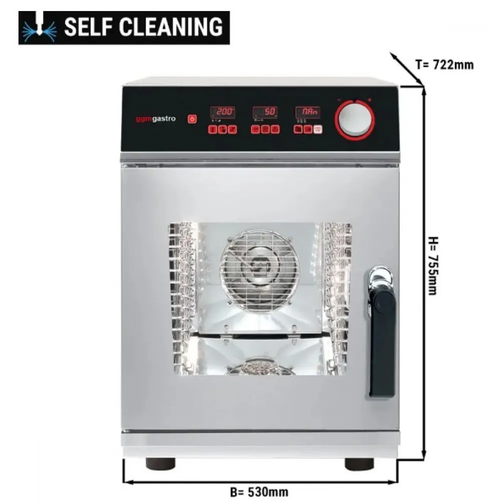 Пароконвектомат GGM Gastro KDDV623