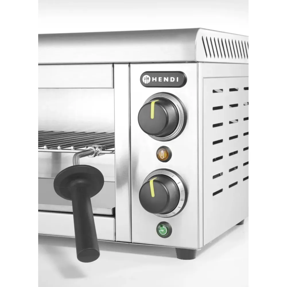 Salamandra grila krāsns ar izolētiem rokturiem