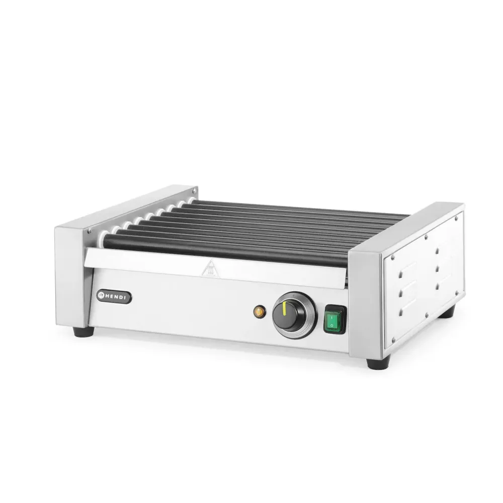 Karštų dešrelių grilis su dviem šildymo zonomis