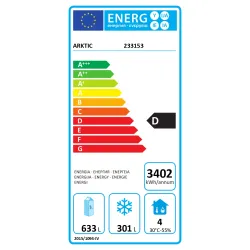 3-ukseline külmik sügavkülmaga 890+420L
