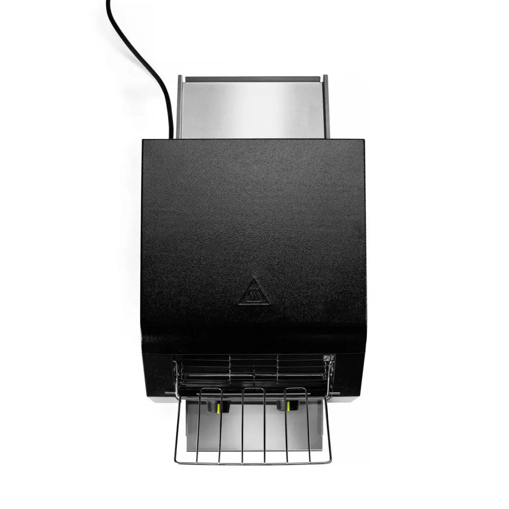 Dvigubas skrudintuvas su konvejeriu