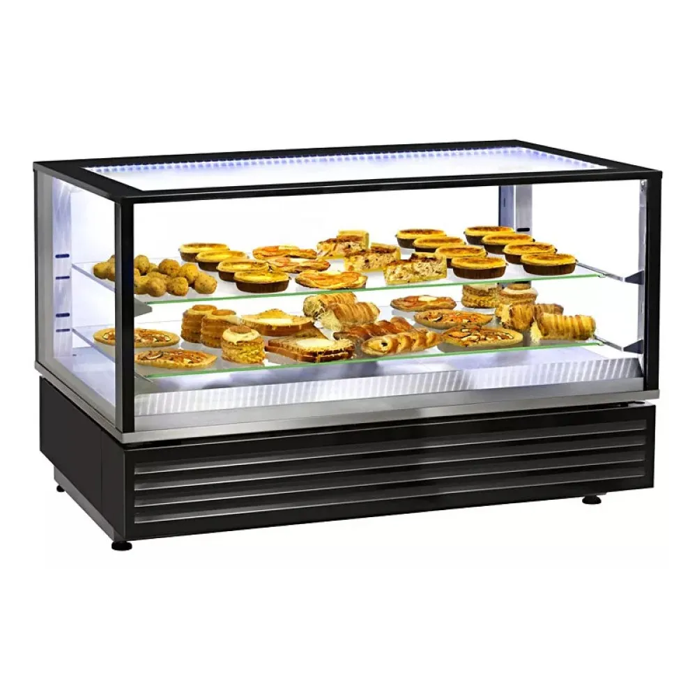 Heated Display Showcase HD1200 in Elegant White or Sleek Black