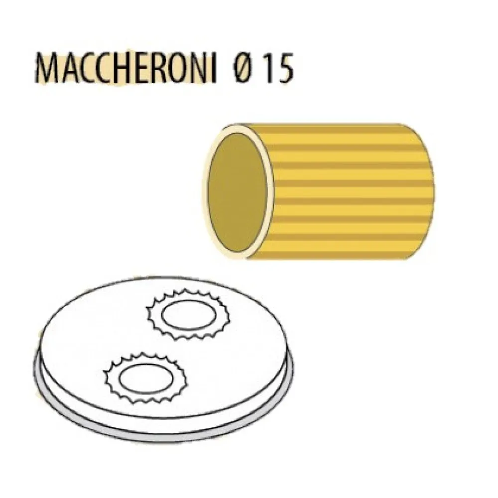 Makaronu Uzgalis - MACCHERONI ⌀ 15mm