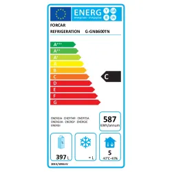 Külmkapp Eco Line GN2/1 G-GNB600TN