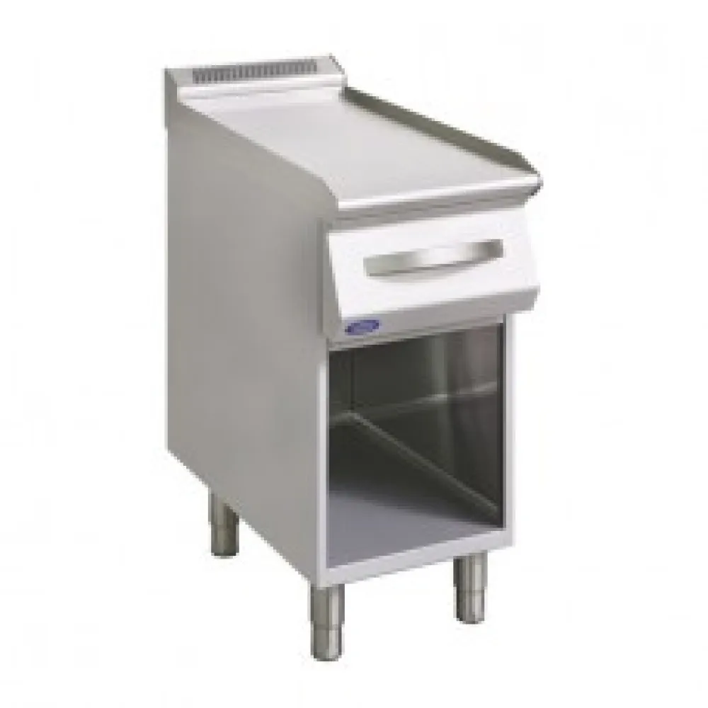 Nerūdijančio plieno darbo stalas su stalčiumi 400 x 730 x 850 mm