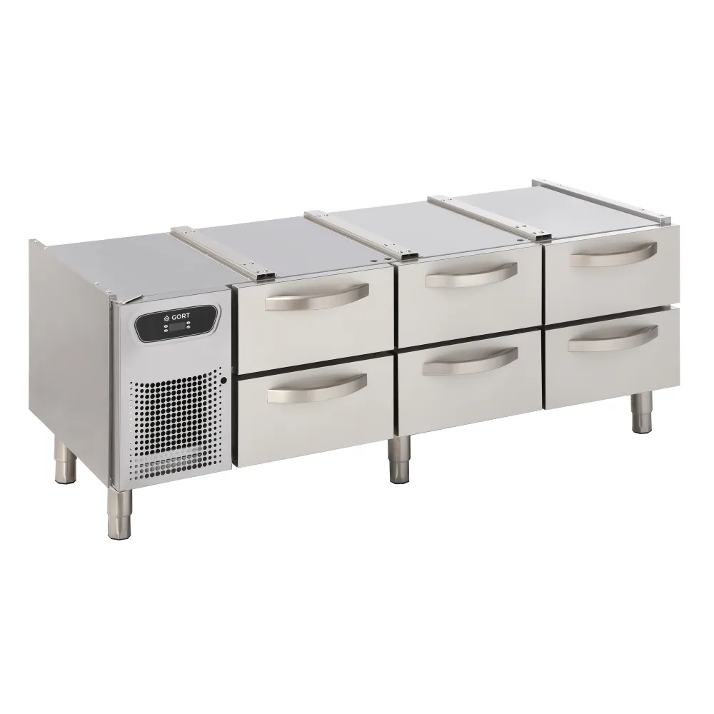 Patvarus stalinis šaldytuvas GN1/1-100 mm