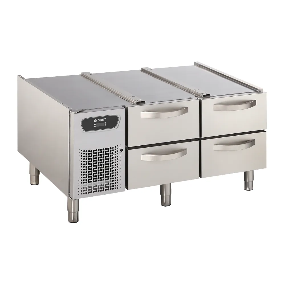 Laudkülmik GN1/1-100 mm 107L - Töökindel ja Esteetiline Lahendus