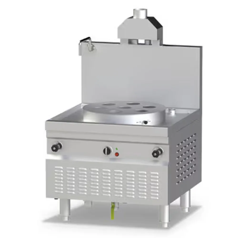 Professionaalne gaasiga aurutaja riisi keetmiseks