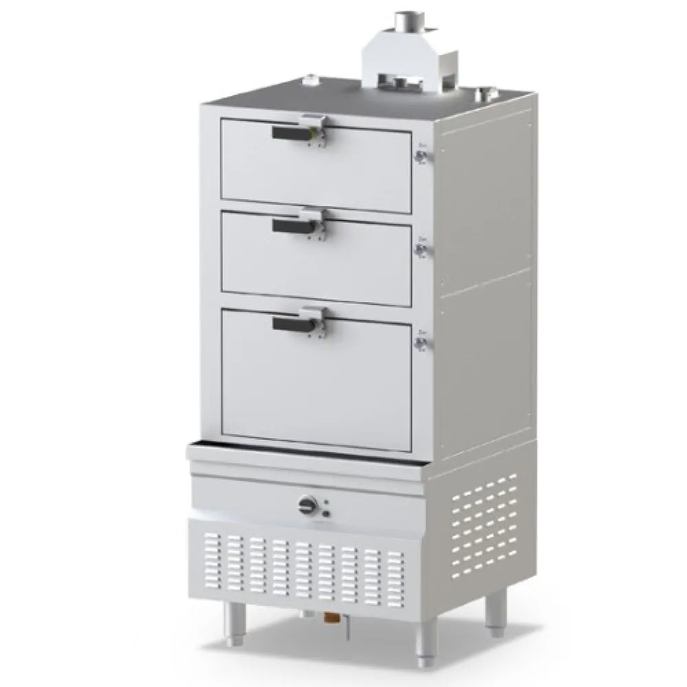 Профессиональный газовый паровой котел с тройной камерой