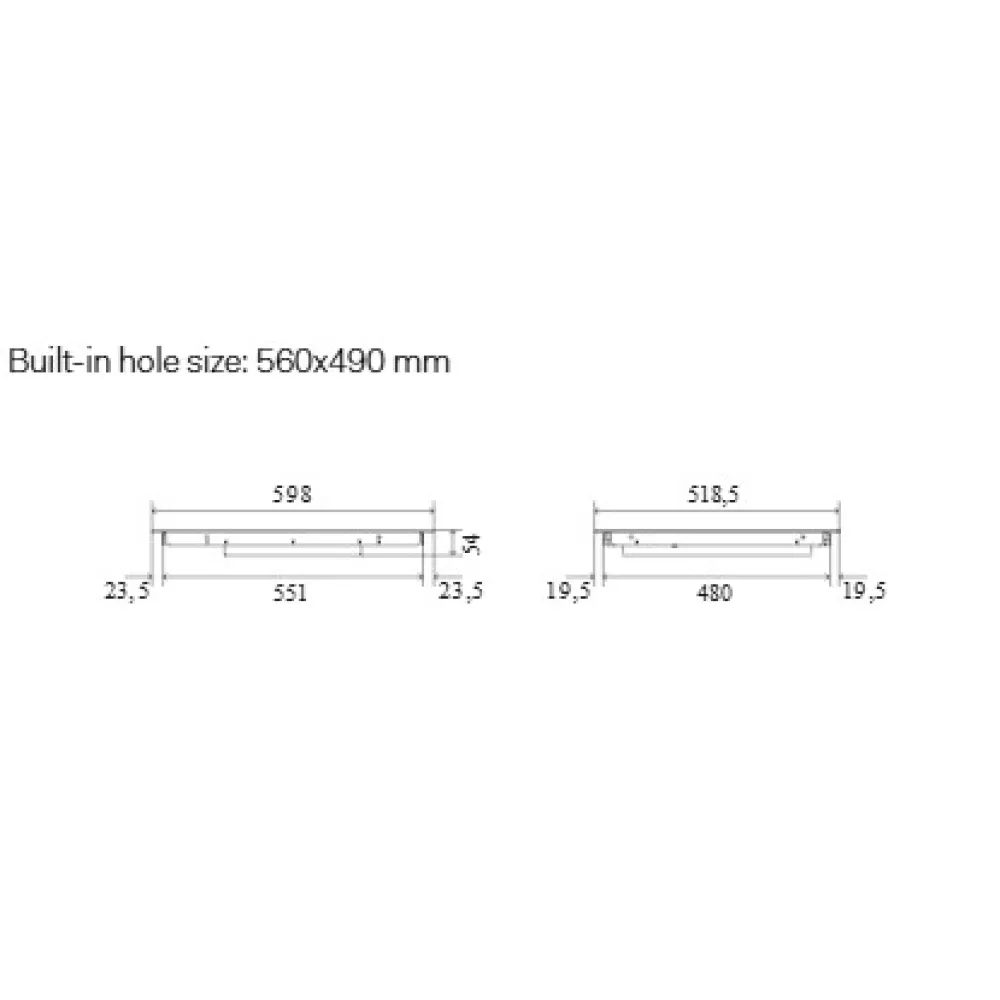 Premium Indukcijas Plīts Virsma HCBI604TC
