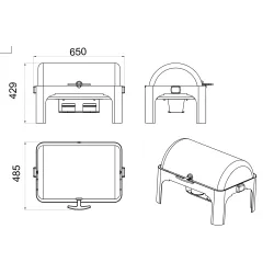 Marmite Roll-Top pottidega CD6505