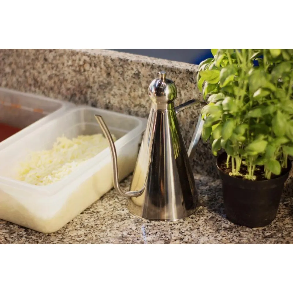 Nerūdijančio plieno alyvos skardinė 1 l