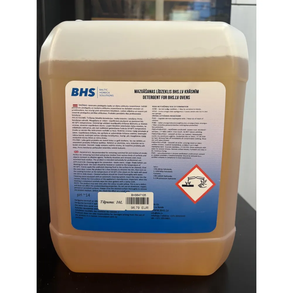 Konvektsioonahju Pesuvahend 10L