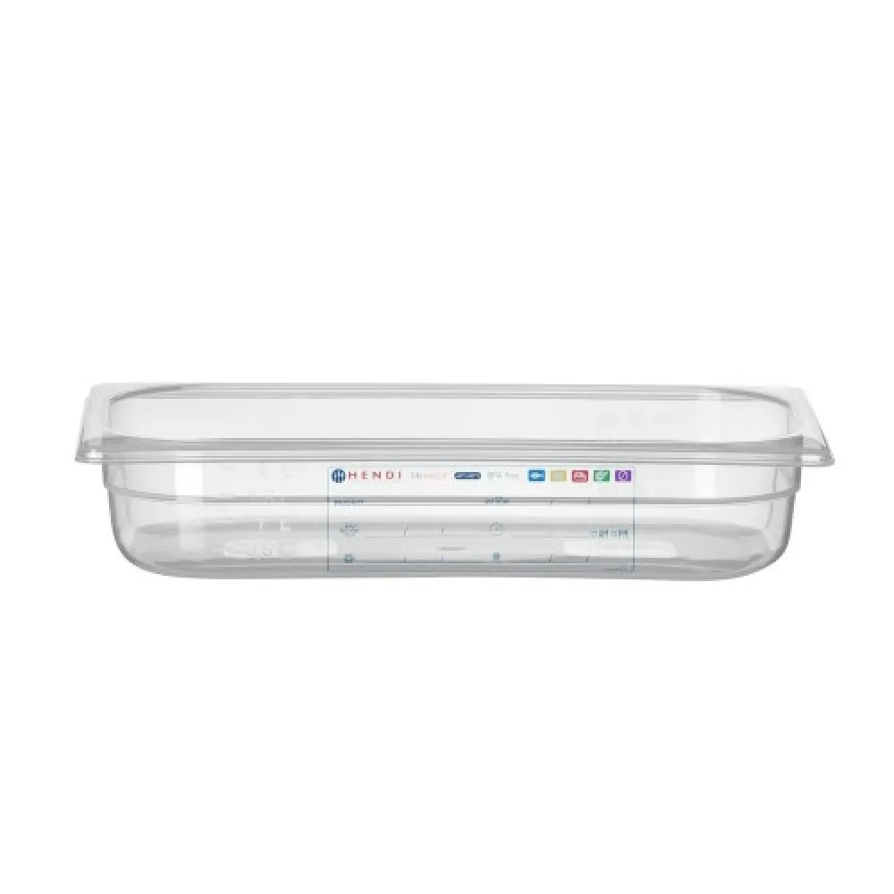 Polipropileno maisto saugojimo indas GN1/3