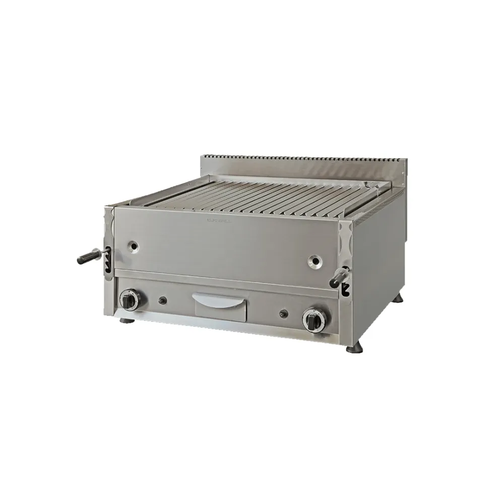 Sleek Electric Lava Rock Grill 800