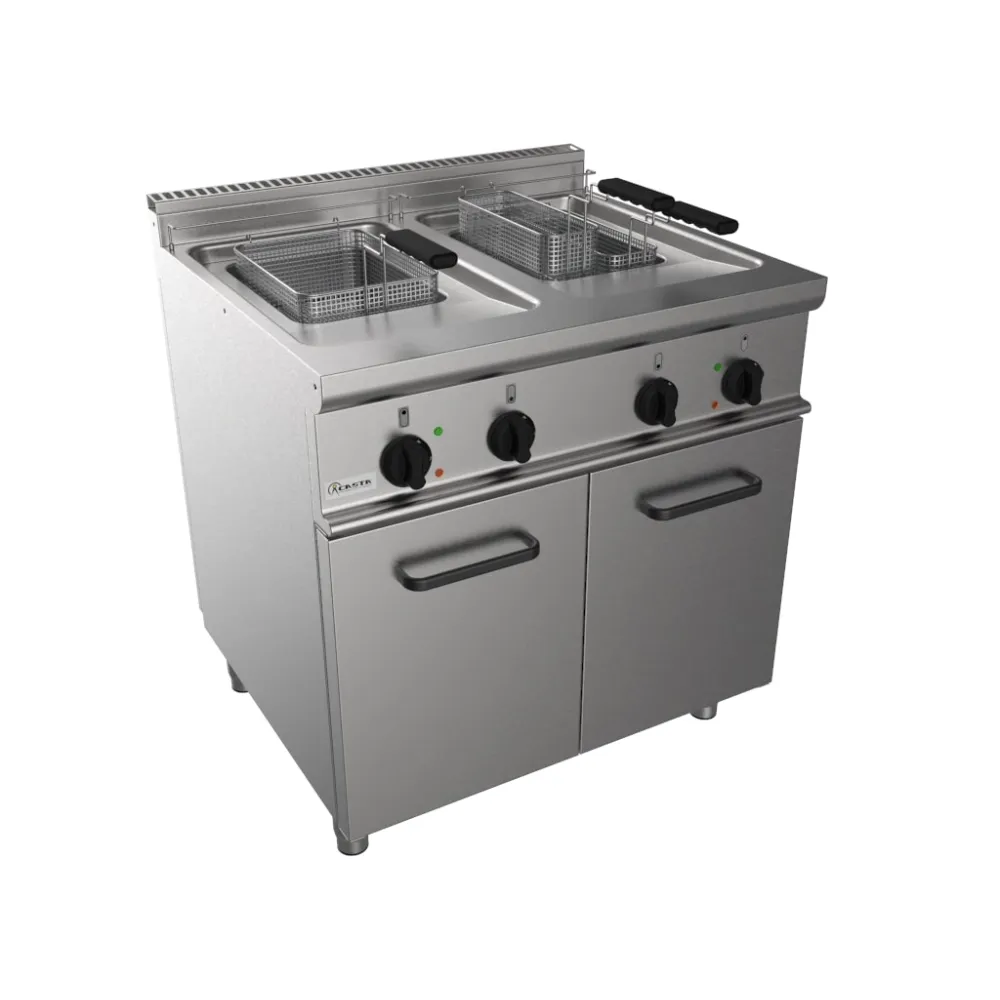 Friteuse Électrique Professionnelle DOUBLE CUVE EASY 700 E7/FRE2V13