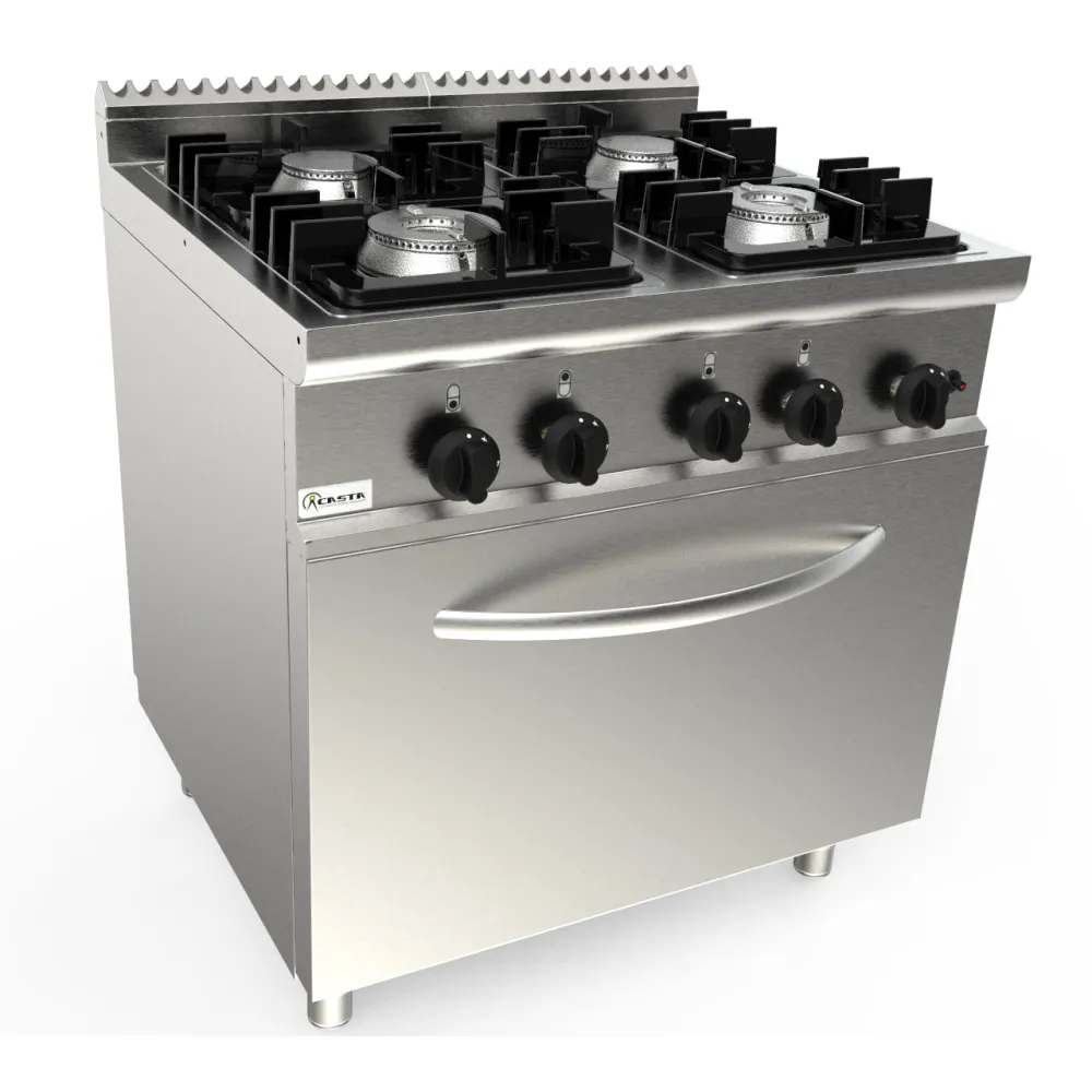 Professional Gas Stove with Electric Oven - LADY 700