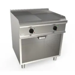 Elektriline soonline-sile grillplaat neutraalse kapiga LADY 700 L7/KTE2BAMC