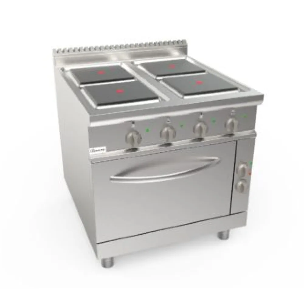 Premium Electric Cooktop with Integrated Oven - LADYQ 900