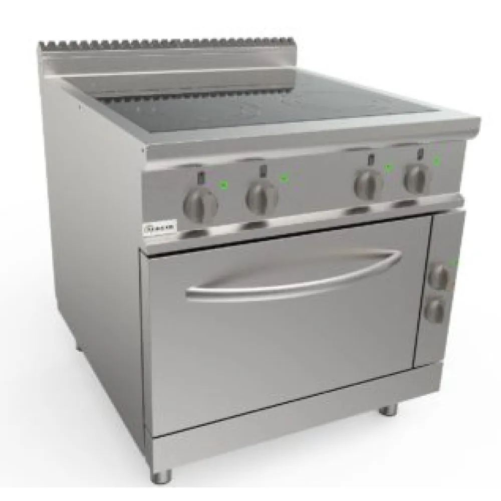 Professionaalne elektriline keraamiline pliit ja ahi