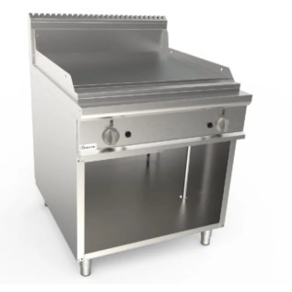 Professional Gas Griddle with Neutral Cabinet LADYQ 900 LQ/FTG4BALC