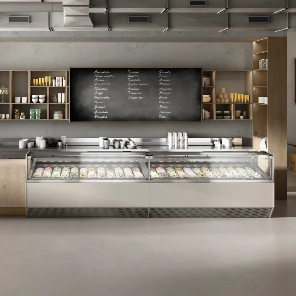 SUPER CAPRI vitrīna saldētava 12