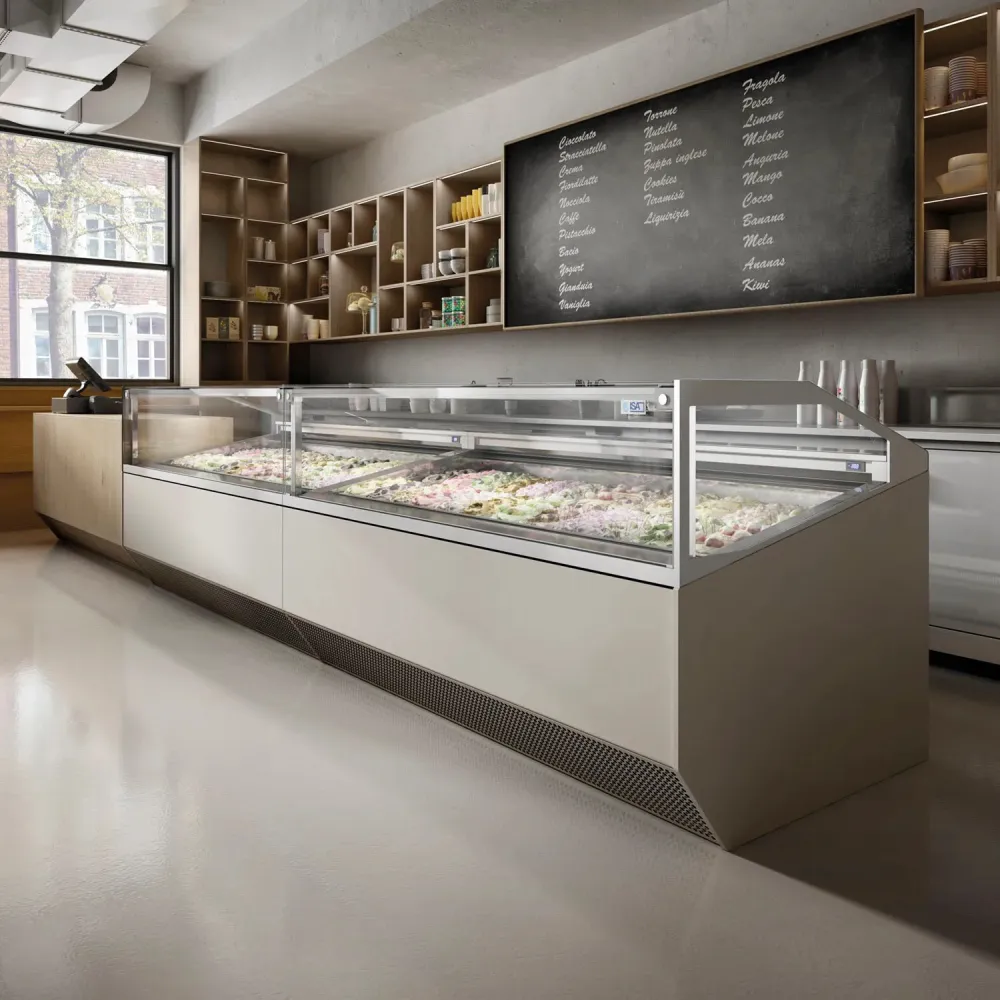 SUPER CAPRI vitrīna saldētava 12