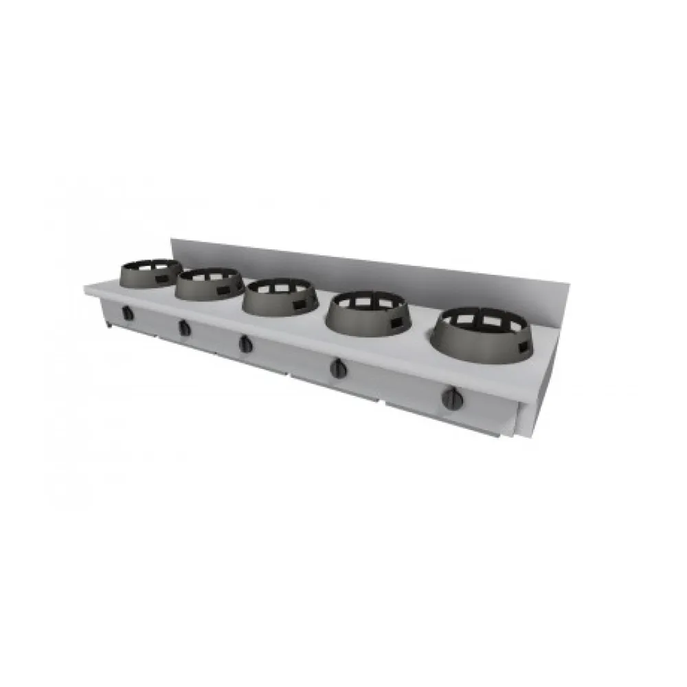 Gaasiga WOK pliit 2500x700mm LS0250070BB