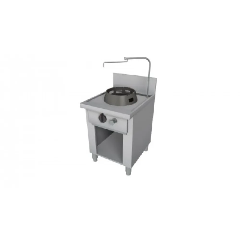 Professionaalne Gaasiga WOK Pliit 600x700 mm