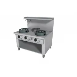 Gaasiga WOK pliit neutraalse kapiga 1200x900mm FS03120090BA