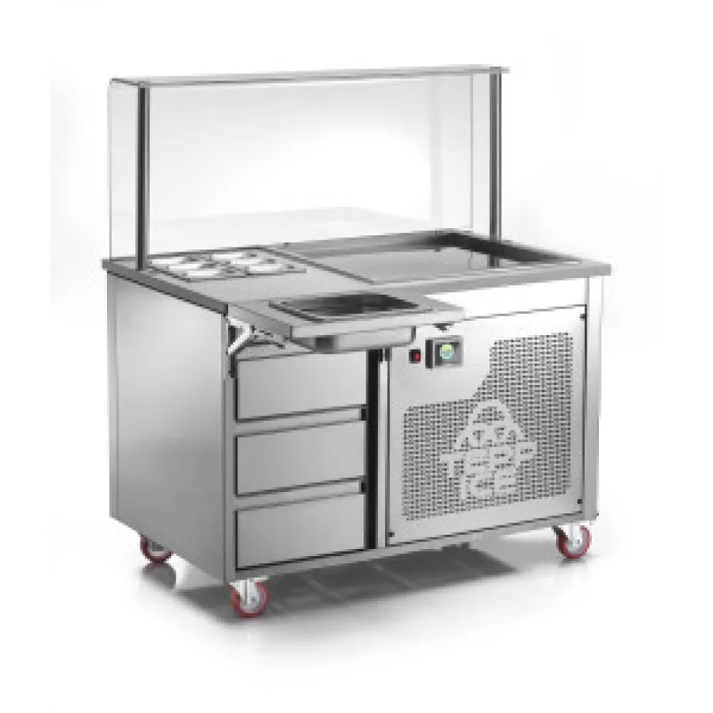 Kombinētā saldējuma gatavošanas iekārta TEPP-ICE TPICE1200