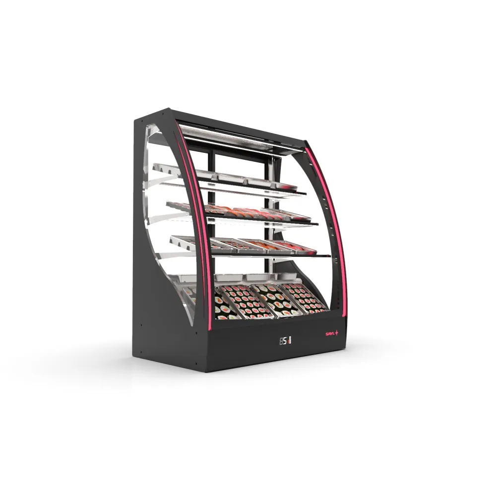 PAK Curved Šaltos Vitrinos