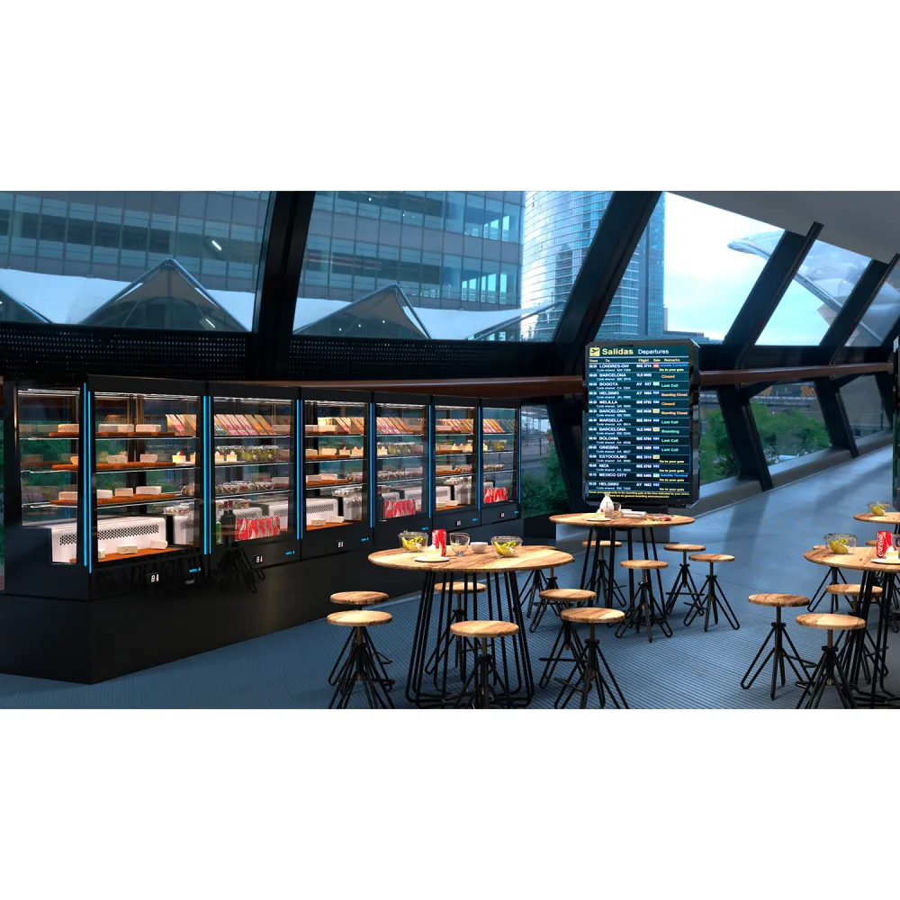 Moderni šaldymo vitrina PAK COMPAK RAC