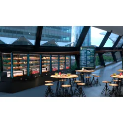 Šaltas vitrinos PAK COMPAK RAC