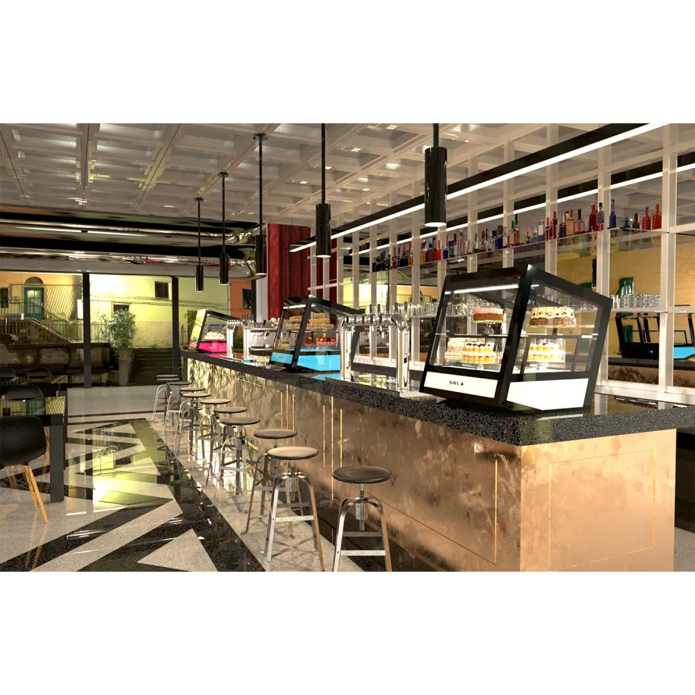 Eleganta Aukstā Vitrīna QBO-R