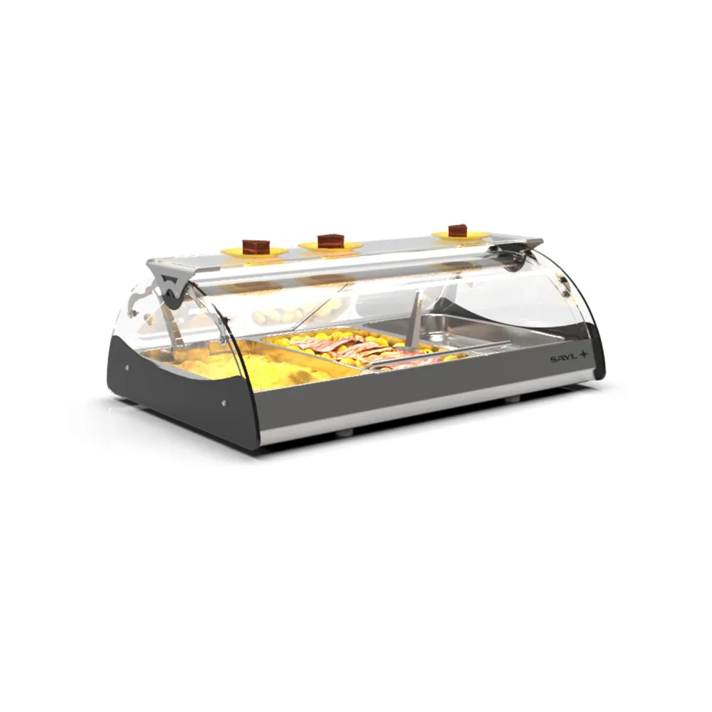 Šildoma vitrina MAXISELF CMX3E su vonelėmis