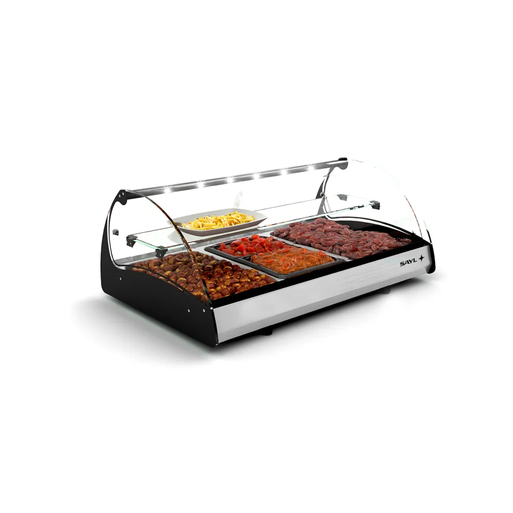 Šildoma vitrina SPLENDID su vonelėmis