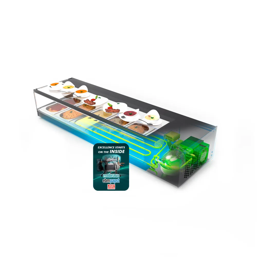 LOGIC VTLG8 Šaldoma Vitrina