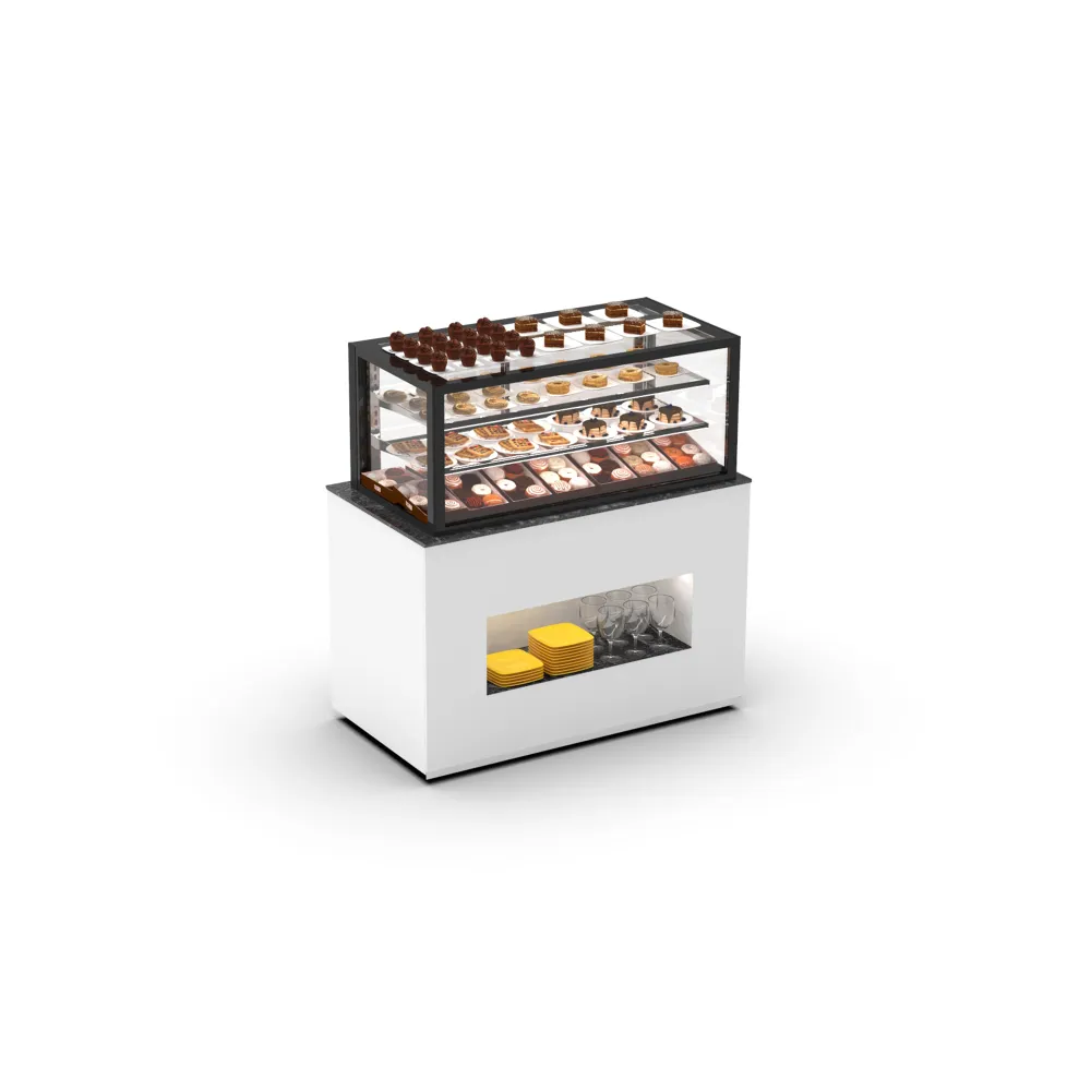 Buffet-vitrine Élégance BUF120-50N